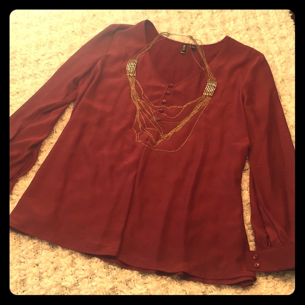 Valette Deep V Blouse!